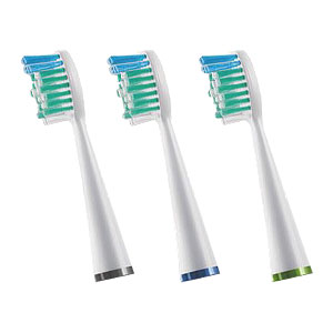 Waterpik Sensonic Standard Replacement Brush Heads - 3pk